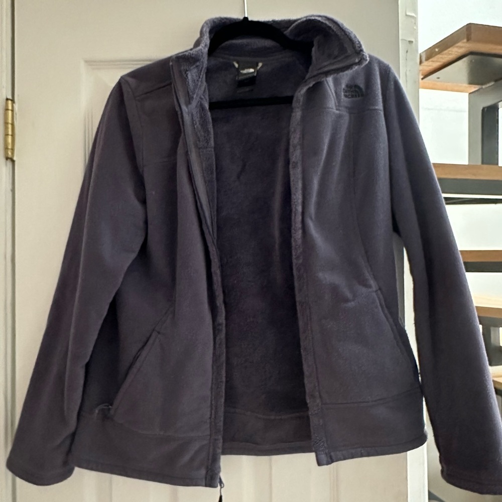 Purple North Face fleece